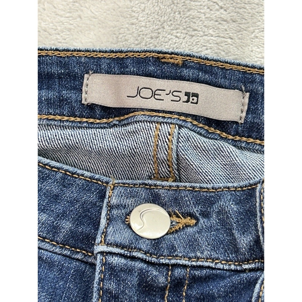J.J. Joes Jean Women Sz 28 Bootcut Amana Whiskered Western Cowgirl Boho Mid Rise - Picture 6 of 13